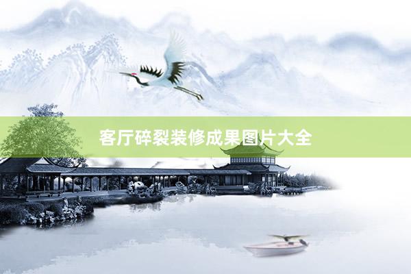 客厅碎裂装修成果图片大全
